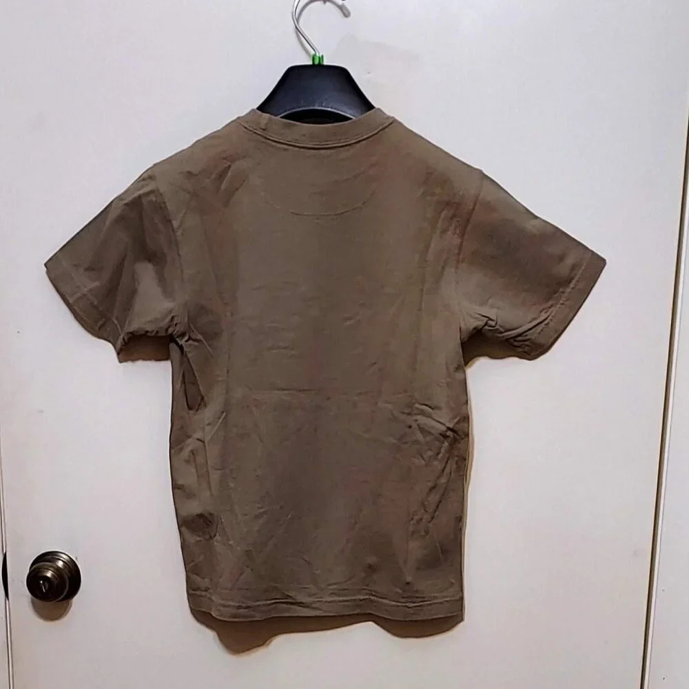 Gap Short Sleeve T Shirt Camel and Blue 1977- 1979 Pontiac Firebird Trans Am L10